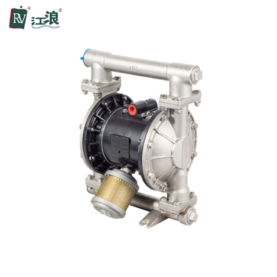 1 Inch Air Operated Diaphragm Pump For Chemicals 150 Lpm Stainless Steel