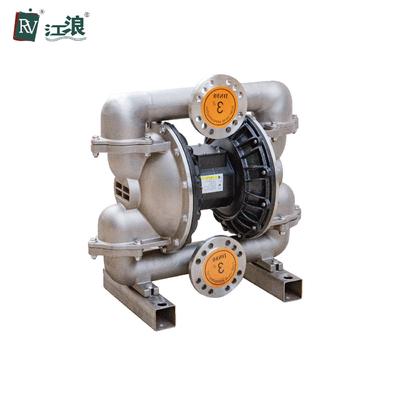 3 Inch Double Diaphragm Pump High Flow Air Driven Stainless Steel 316