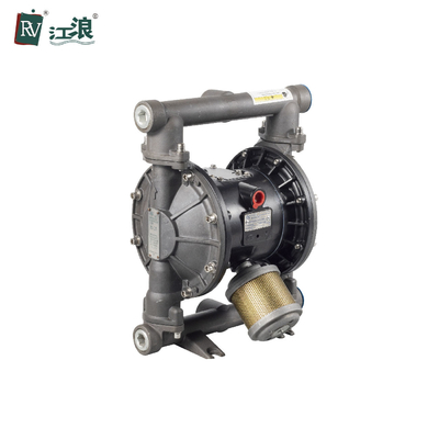 1 Inch Double Diaphragm Pump Leak Detection Aluminum Santoprene Membrane