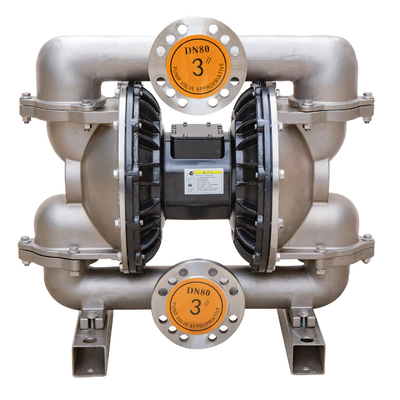 3 Inch Stainless Steel Diaphragm Pump Flow Rate 270gpm