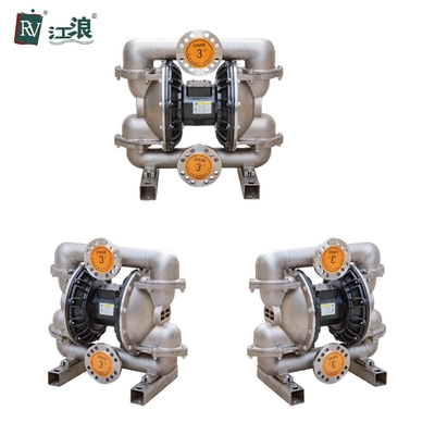 3 Inch Stainless Steel Diaphragm Pump Flow Rate 270gpm