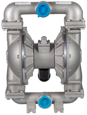 Body Stainless Steel Diaphragm Pump 150 Gpm 2" Aodd Pump For Slurry Application