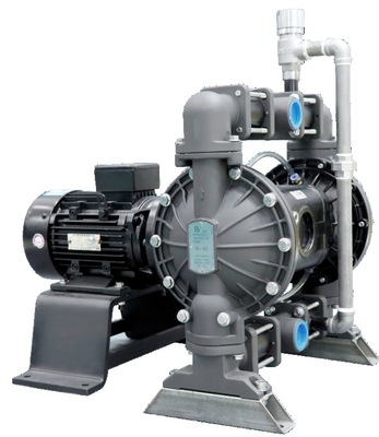 Engine Electric Driven Diaphragm Pumps 1-1/2&quot; Inch For Corrosive Fluid