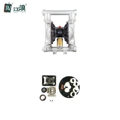 1" Stainless Steel Diaphragm Pump Food Grade Pneumatic Liquid High Temperature