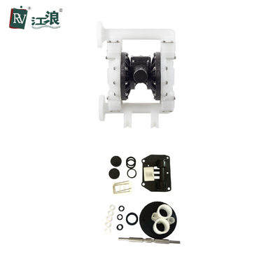 Body Polypropylene Diaphragm Pump 1.5 Inch Hytrel Membranes Pneumatic