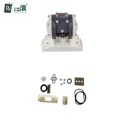 1/4" PVDF Diaphragm Pump For Chemical Resistant Acid Mini