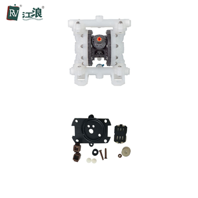 Pneumatic Plastic Diaphragm Pump Food Grade Low Pressure 1/2in