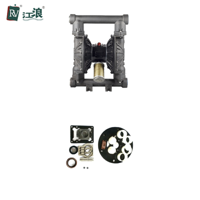 2'' Pneumatic Diaphragm Pump For Paint With Santoprene Membranes Aluminum