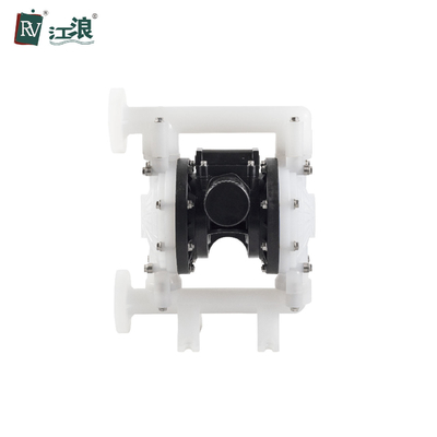 Double Polypropylene Diaphragm Pump Acid Transfer 2&quot; 570 Liter Per Minute