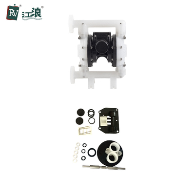 1" Aodd Pump Air Consumption 22.5L/S Pneumatic Diaphragm Pump With PP Center Block