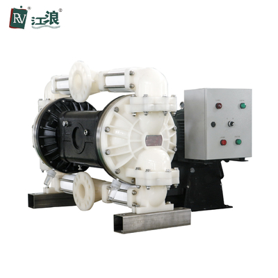 3 Inch Electric Diaphragm Pump Sewage Fuel Material 6 Bar