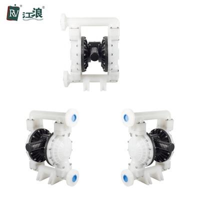 2" Polypropylene Diaphragm Pump For Sewage Chemical Solvent Acid