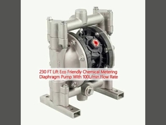 230 FT Lift Eco Friendly Chemical Metering Diaphragm Pump With 100L/min Flow Rate